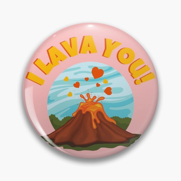 Item preview, I Lava You - Cute Valentine`s Design designed and sold by PandaSoul.