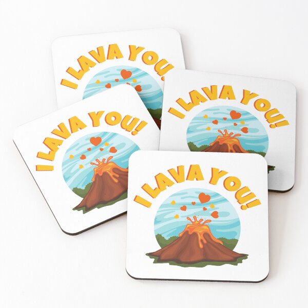 Item preview, I Lava You - Cute Valentine`s Design designed and sold by PandaSoul.