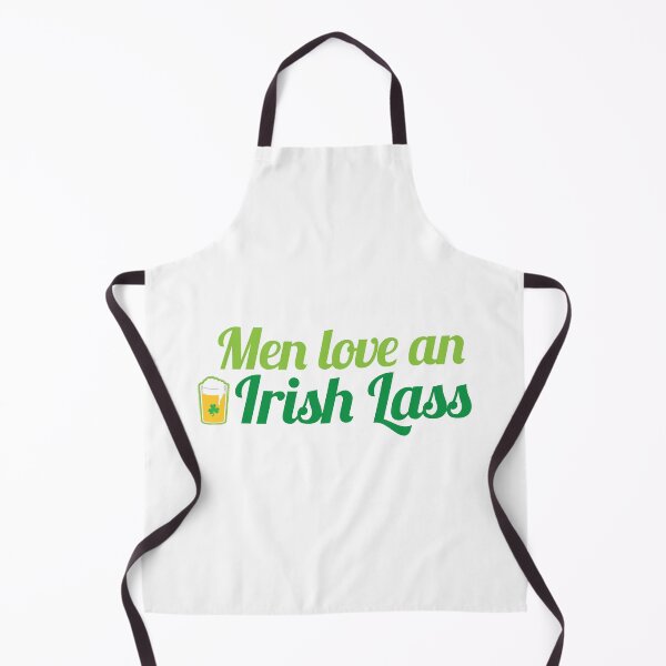 Item preview, Men love an IRISH lass St patritck's day funny designed and sold by jazzydevil.