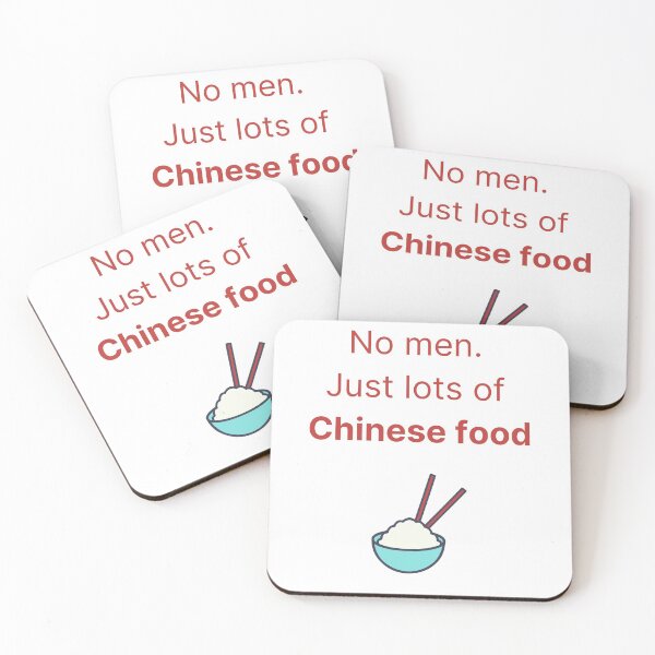 Item preview, No men, just lots of chinese food designed and sold by daguilon.
