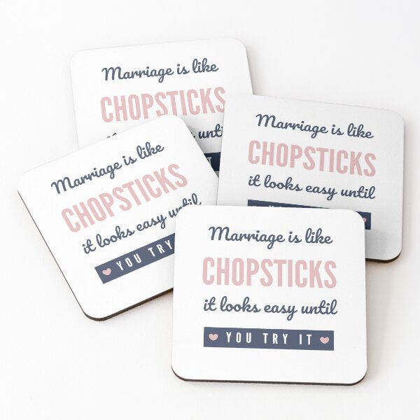 Item preview, Marriage is like chopsticks, chinese food designed and sold by daguilon.