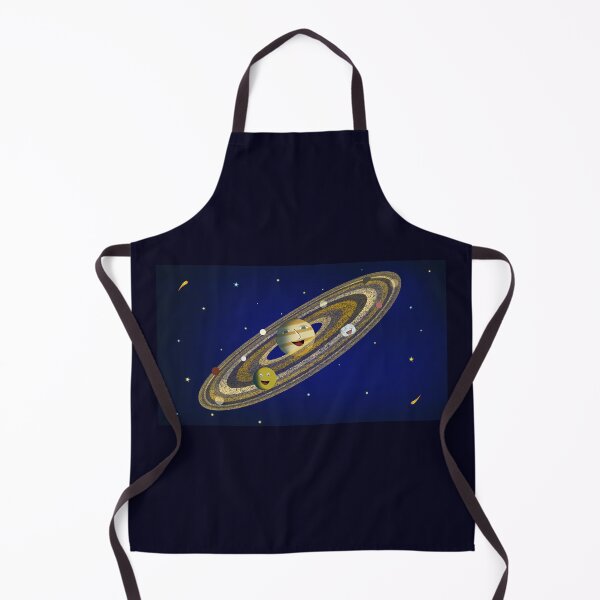 Item preview, The Saturn's Voracious Moons by Cecília Vizvári and Flávió Vizvári designed and sold by Watercastle Tale Works.
