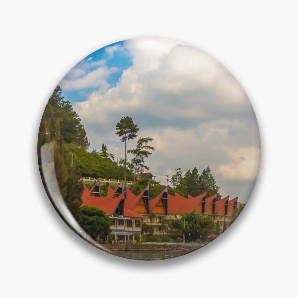 Item preview, A Bataknese style resort on the shores of Danau Lake Toba, Sumatra, Indonesia designed and sold by SnapTPhotograph.