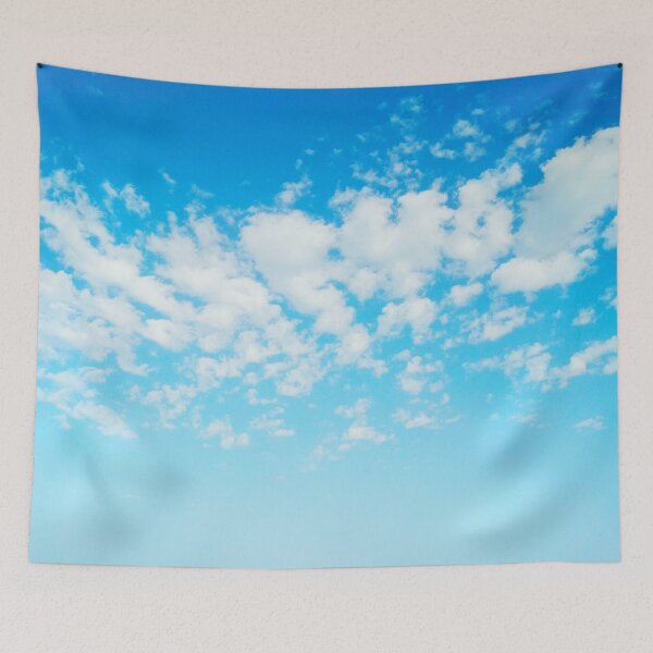 Item preview, Copy of Cirrus clouds in the bright blue sky  designed and sold by helenkaiy.