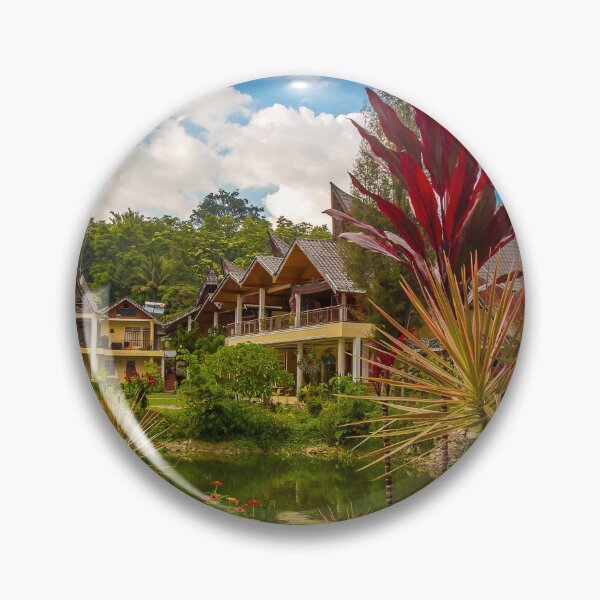 Item preview, A lake and a Bataknese architecture on the shore of Lake Toba designed and sold by SnapTPhotograph.
