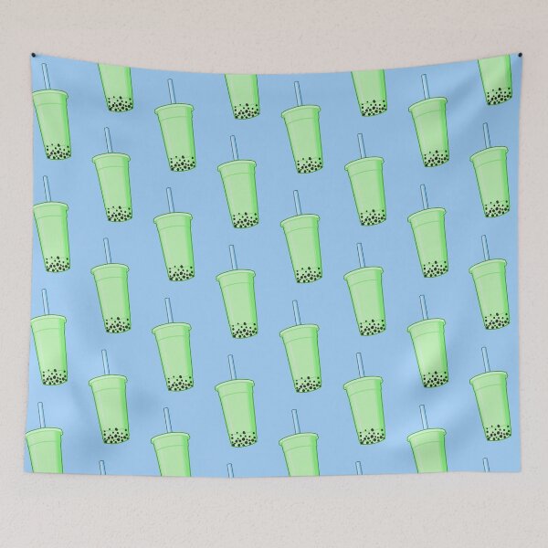 Item preview, Matcha Bubble Tea designed and sold by RedCoco-Studios.