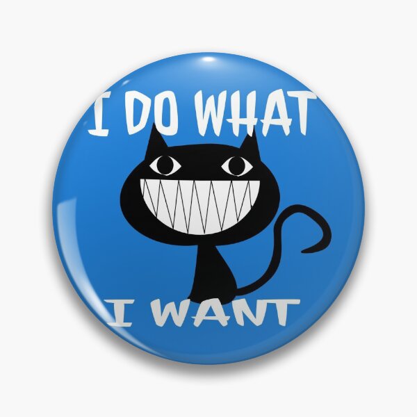 Item preview, I do what I want funny cat designed and sold by Primarkt.