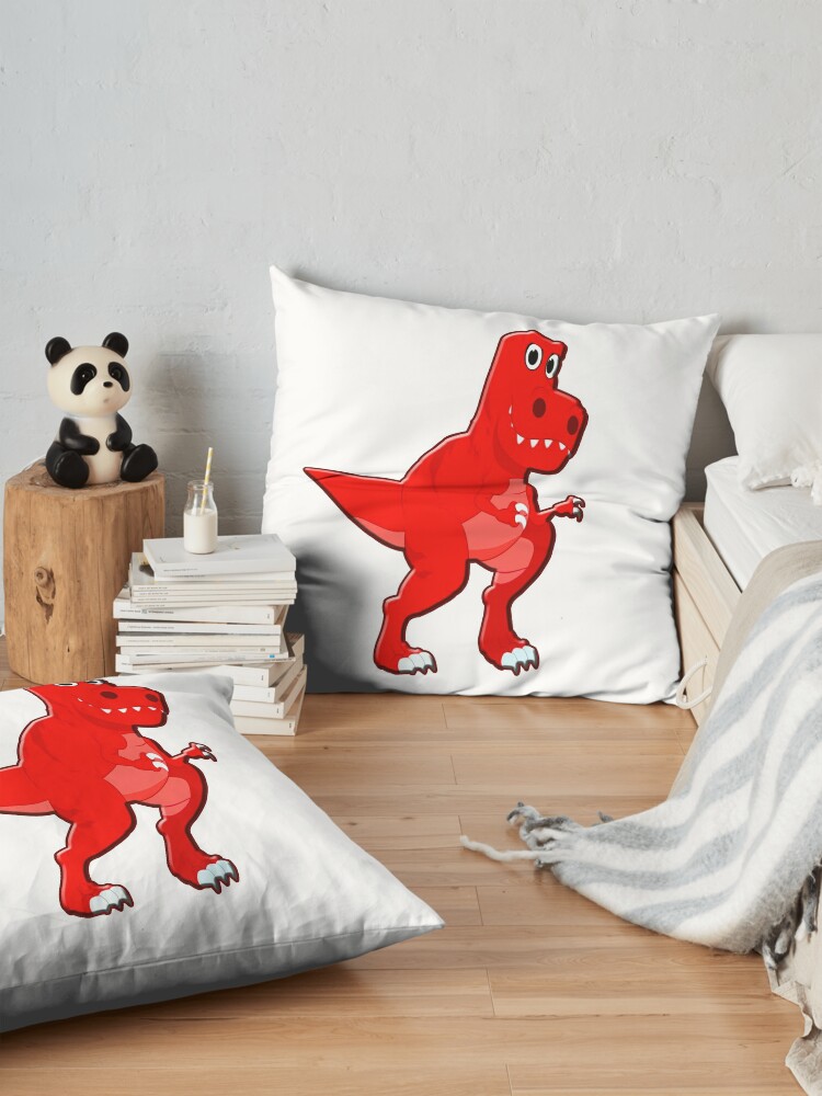 dinosaur floor pillow