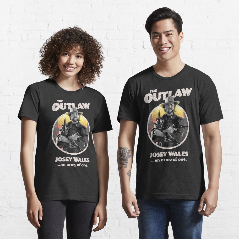 the outlaw josey wales t shirt