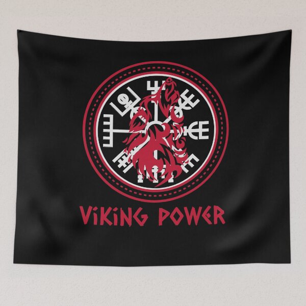 Item preview, Viking Vegvisir - Wolf Runes designed and sold by NoelNimmad.