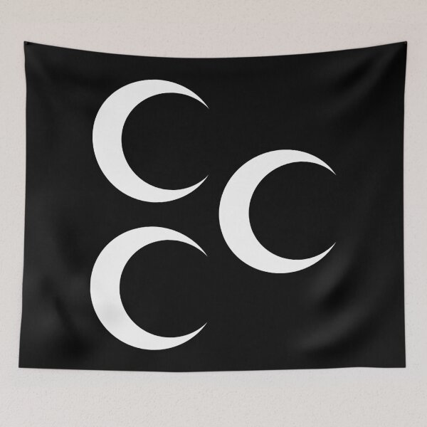Item preview, Osmanli Ottoman flag / black designed and sold by emeksedesign.