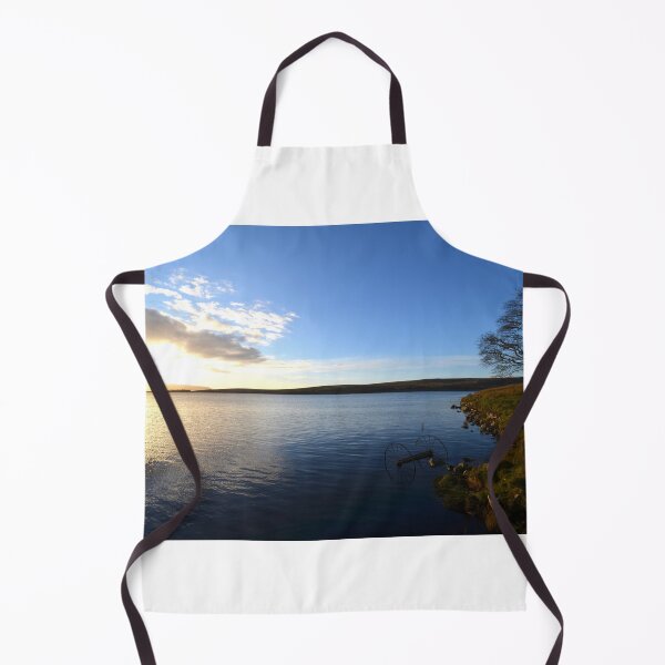 Item preview, Grimwith Reservoir at Last light during December Sun  designed and sold by HiddenGemsPics.