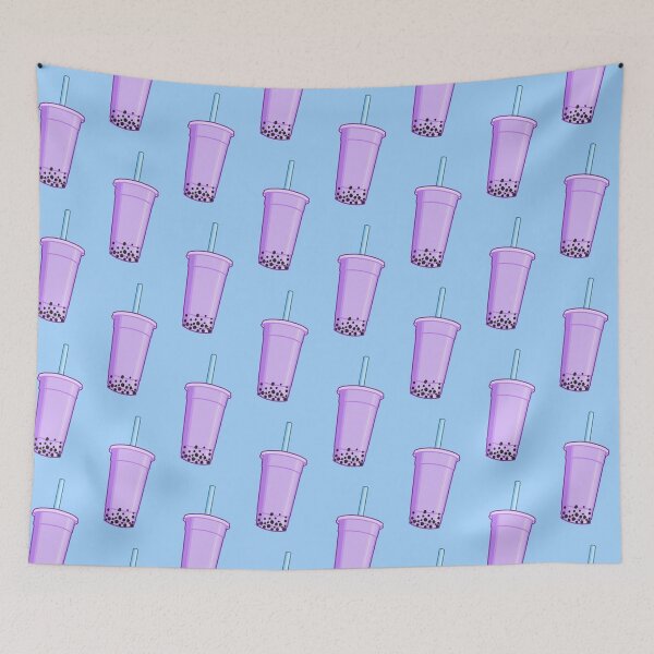 Item preview, Taro Bubble Tea designed and sold by RedCoco-Studios.
