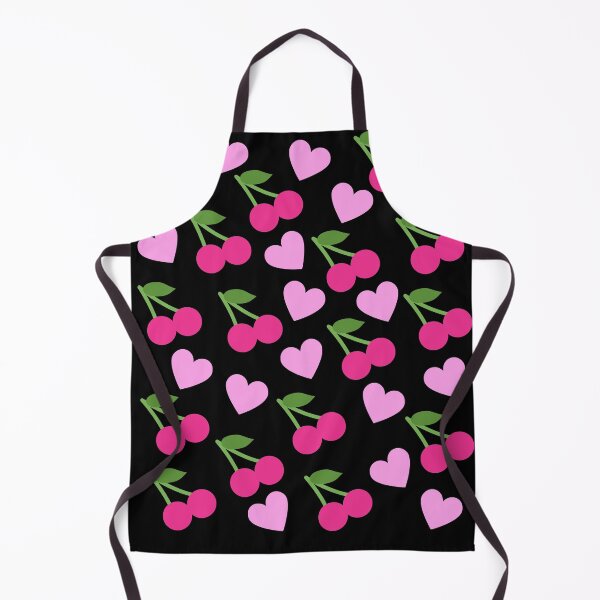Item preview, Cute Cherries and Hearts Pattern designed and sold by SunfullyYours.