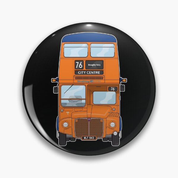 Item preview, Strathtay Routemaster Bus SR1 WLT 943 Illustration designed and sold by BFXIII.