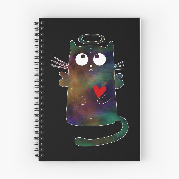 Item preview, marbled space cat designed and sold by DisenyosDeMike.
