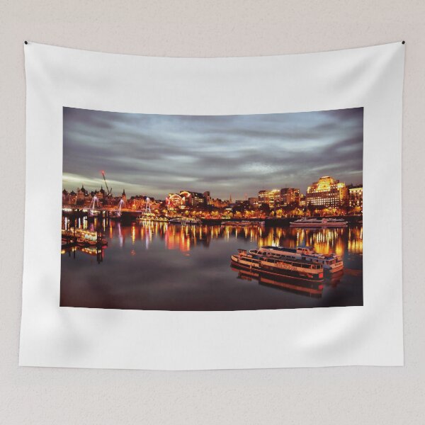 Item preview, Sunset over The Thames, Waterloo, London designed and sold by PhotoCDesign.