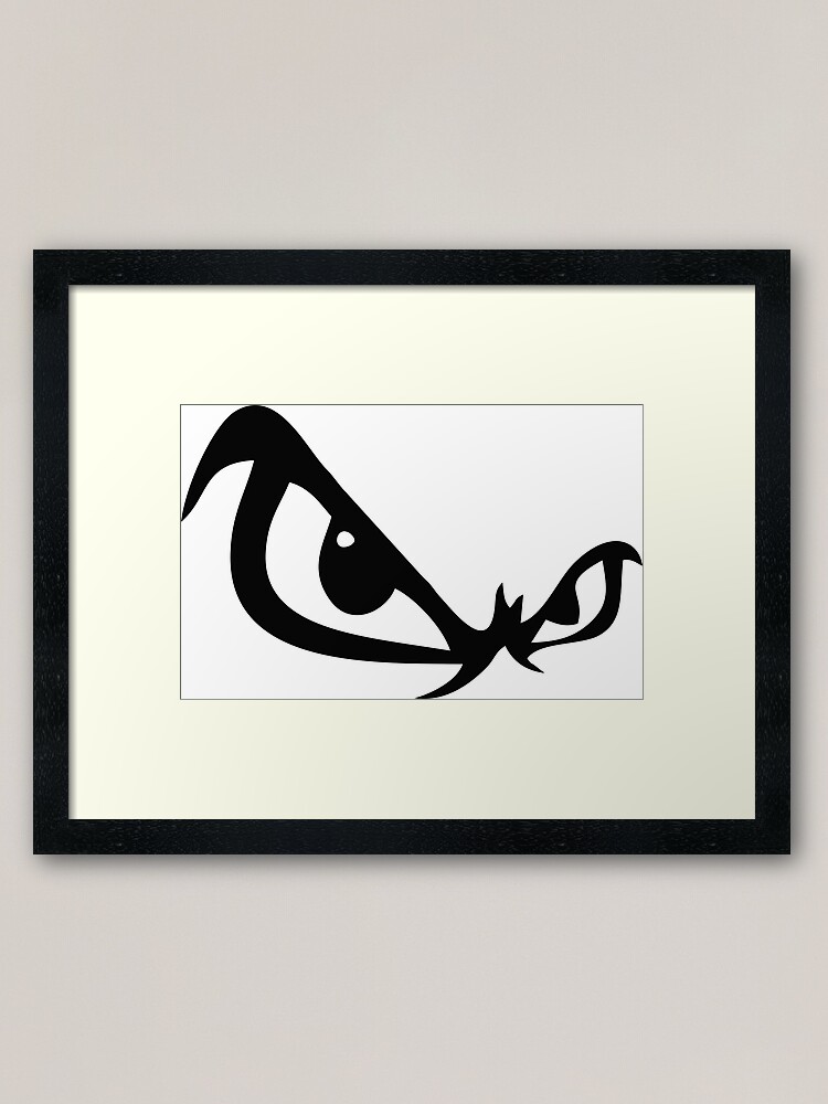 Download Bad Boy Eyes Framed Art Print By Joseluislopez Redbubble