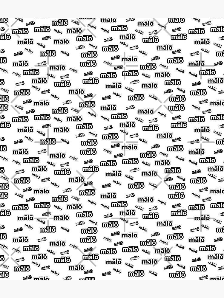 Malo Hello Samoan Tongan Language Design by Islandize