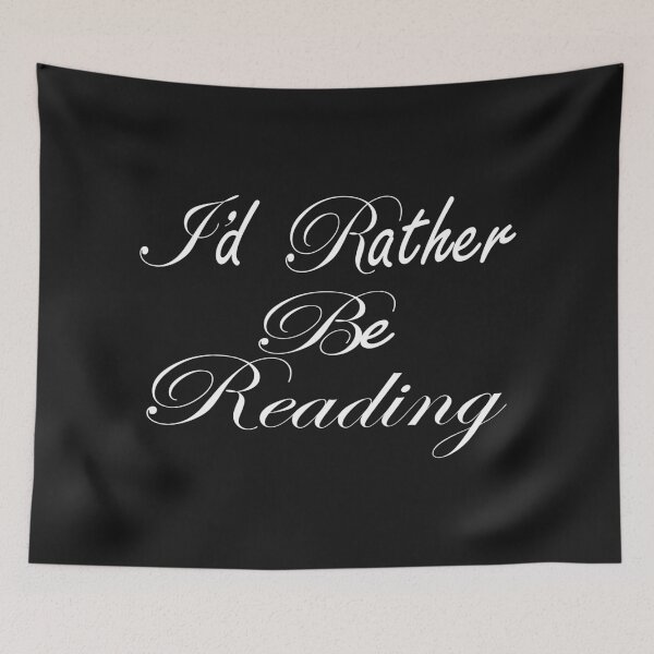 Item preview, I'd Rather Be Reading t-shirt    designed and sold by oussimakh.