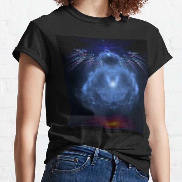 Buddhabrot Fractal Mandelbrot - Digital Art Classic T-Shirt