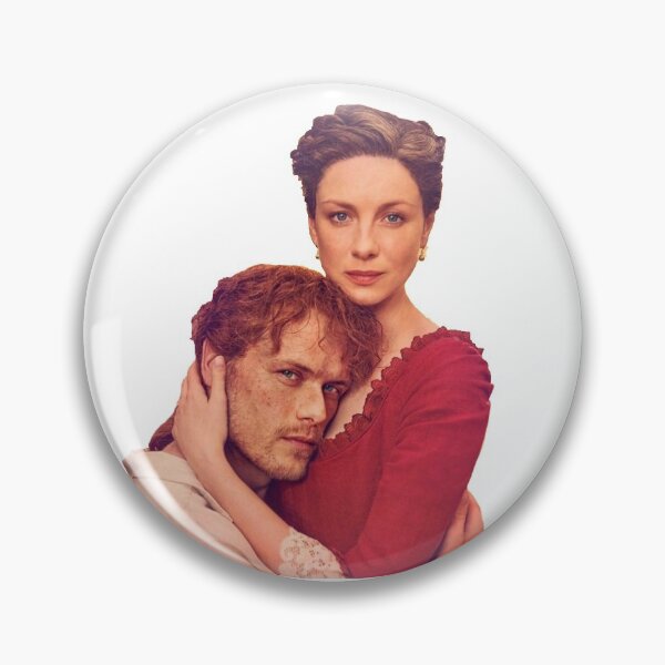 Item preview, Outlander - Jamie & Claire aka Sam Heughan & Caitriona Balfe designed and sold by fandom  crazy.