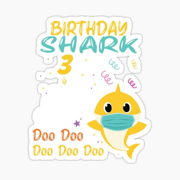 3rd sharky birthday for Hungry Shark!