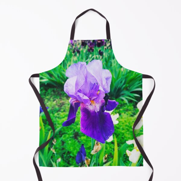 Item preview, Violet iris in blossom, natural perfection designed and sold by helenkaiy.