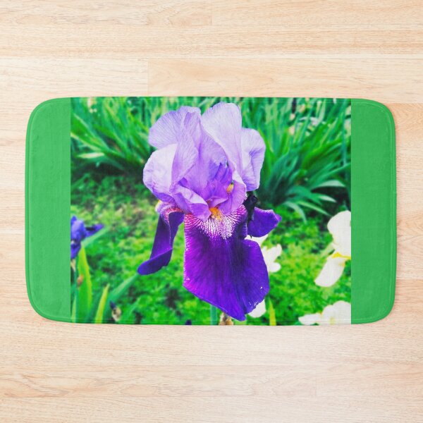 Item preview, Violet iris in blossom, natural perfection  designed and sold by helenkaiy.