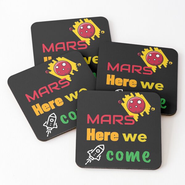 Item preview, Mars Here We Come, City on Mars, Colonize Mars, 2021 designed and sold by DiscGolfTees.