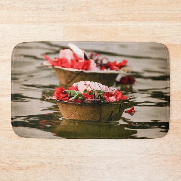 Item preview, Aarti worship in river Ganga, India designed and sold by Melissa Peltenburg.