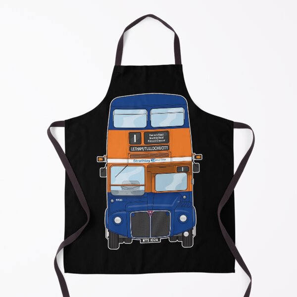 Item preview, Strathtay Routemaster Bus SR20 WTS102A Illustration designed and sold by BFXIII.