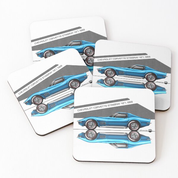 Item preview, Chevrolet Corvette ( C3 ) Stingray 427 ( Le Mans Blue ) designed and sold by Azaziel.