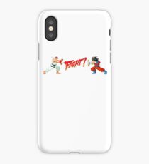 Ryu Vs Goku iPhone Case