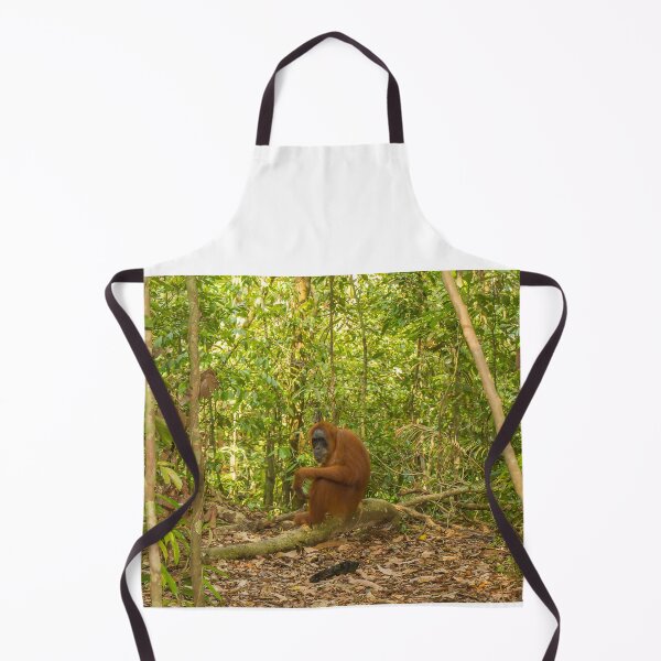 Item preview, An orangutan sitting on a branch in Gungung Leuser National Park, Sumatra designed and sold by SnapTPhotograph.