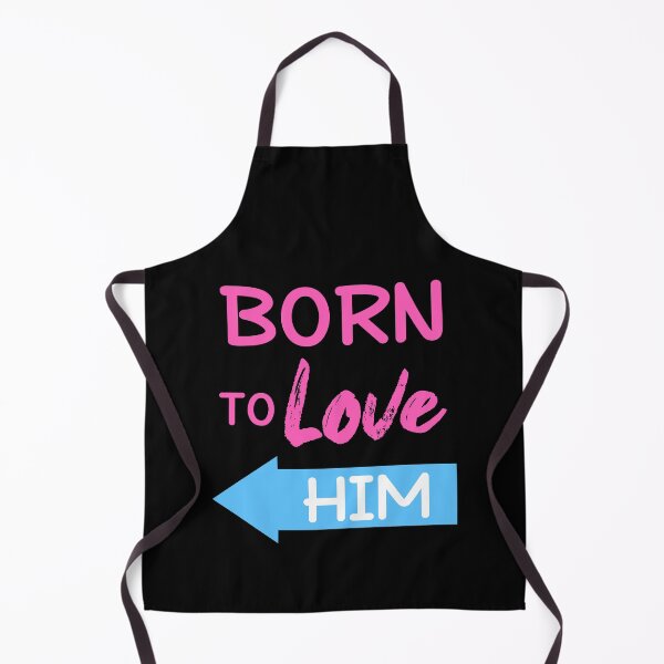 Item preview, Born To Love Him Couple Shirts Valentines Day designed and sold by Mesyo.