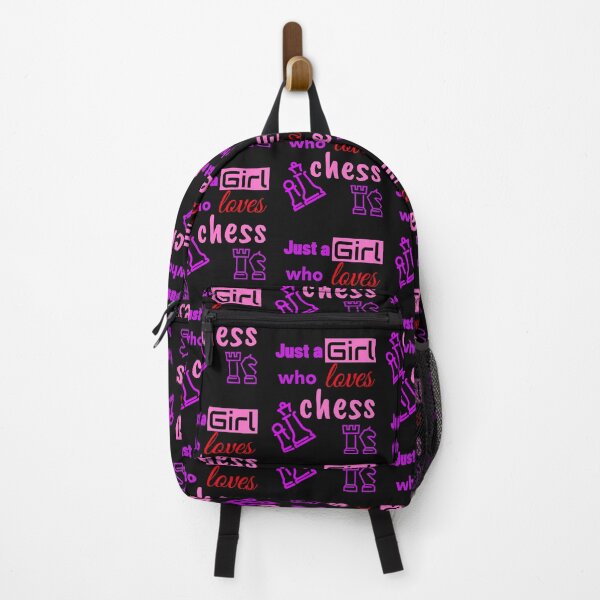 Item preview, Just A Girl Who Loves Chess designed and sold by DiscGolfTees.
