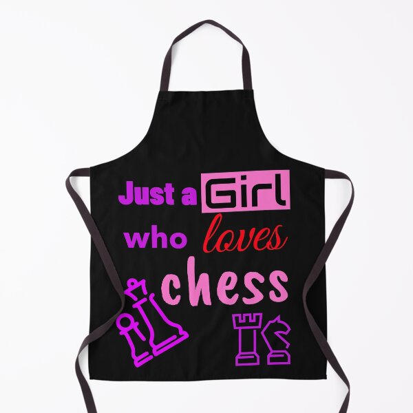 Item preview, Just A Girl Who Loves Chess designed and sold by DiscGolfTees.