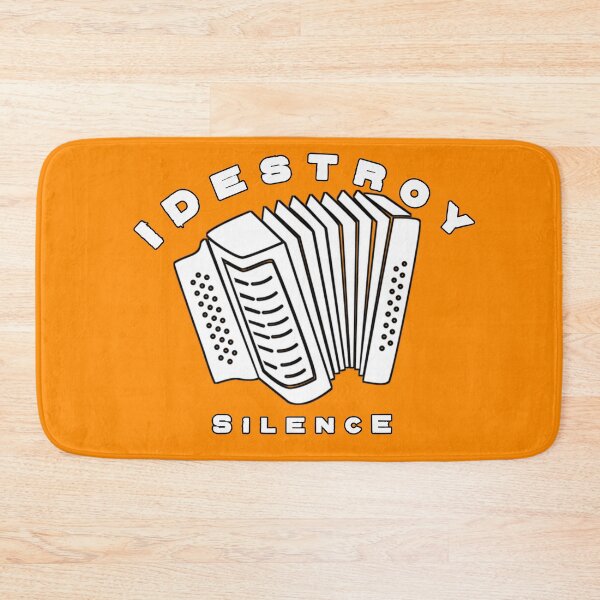 Item preview, I destroy silence with accordion.  designed and sold by zerastore.