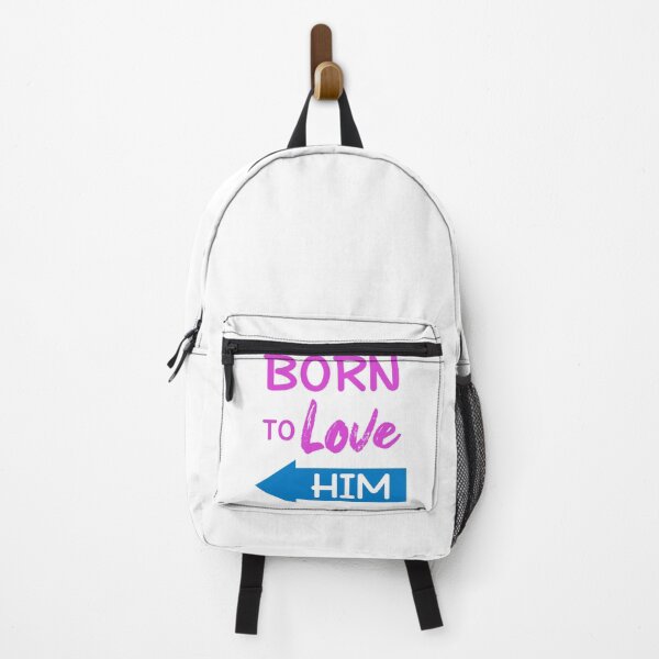 Item preview, Born To Love Him Couple Shirts Valentines Day designed and sold by Mesyo.