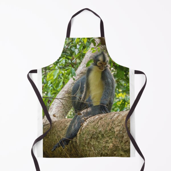 Item preview, A Thomas Langur, Leaf Monkey, sitting in a tree in Bukit Lawang, Indonesia designed and sold by SnapTPhotograph.