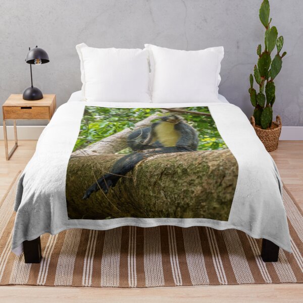 Item preview, A Thomas Langur, Leaf Monkey, sitting in a tree in Bukit Lawang, Indonesia designed and sold by SnapTPhotograph.