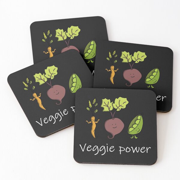 Item preview, Veggie Power (dark background) designed and sold by EvaMelindy.