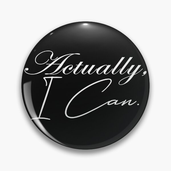 Item preview, Actually I Can, Feminist shirt, empowering shirt,  designed and sold by oussimakh.