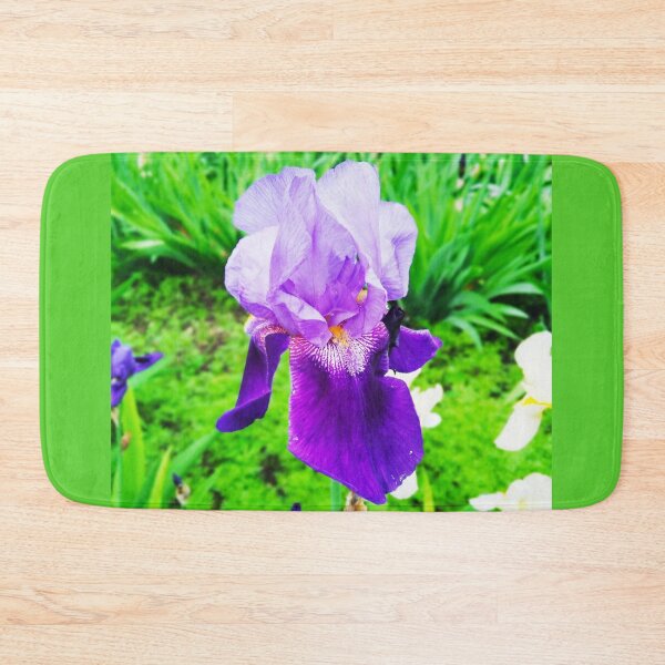 Item preview, Violet iris in blossom, natural perfection  designed and sold by helenkaiy.