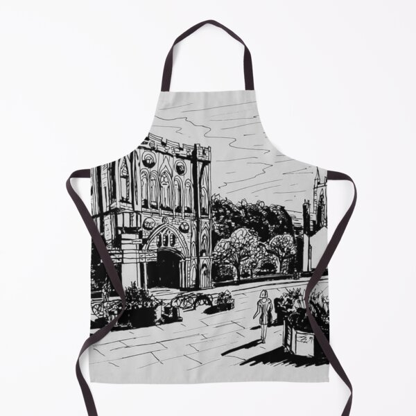 Item preview, Bury St Edmunds Abbey Gate Ink Sketch designed and sold by Tom Crittenden.