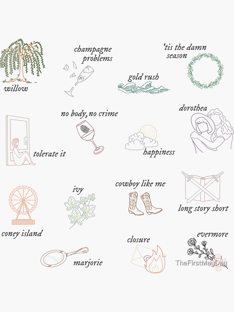 folklore evermore lyrics Taylor by TheFirstMayDay