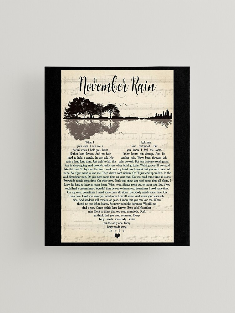 Welcome to the Jungle Lyrics Print Guns N Roses Inspired -  Norway