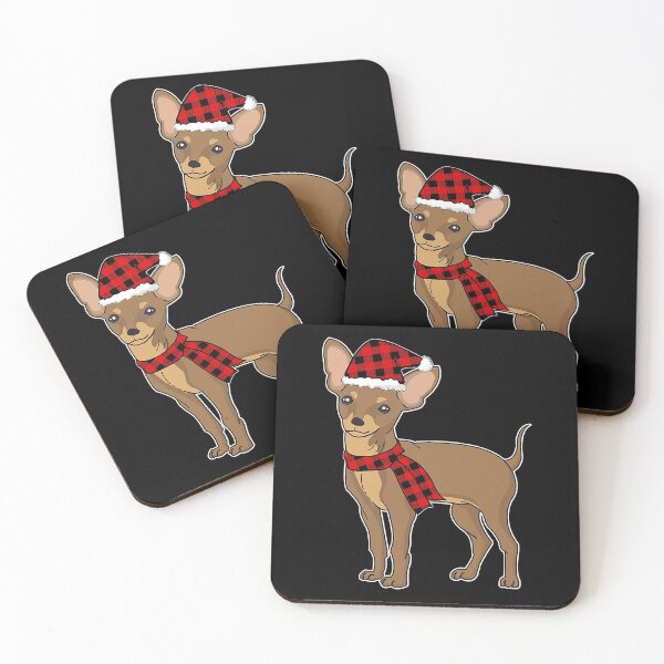 Item preview, Chihuahua Buffalo Plaid Chihuahua Dog Lover Christmas designed and sold by JamesClarke84.