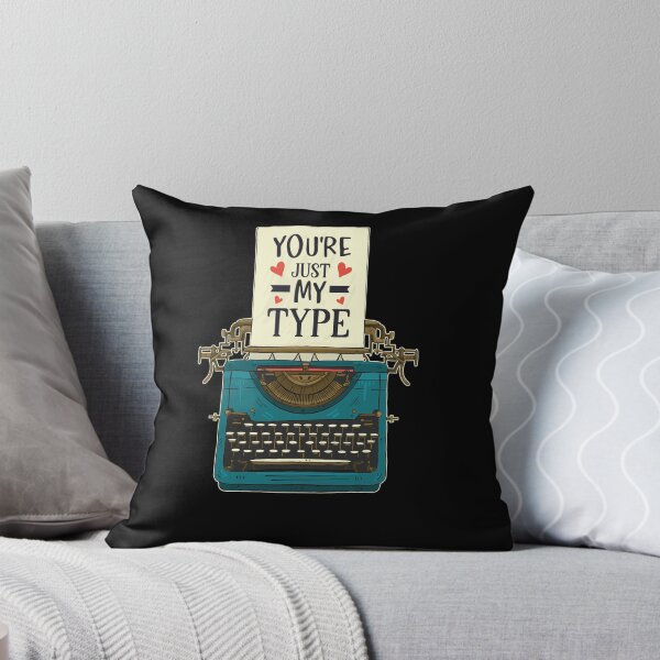 Item preview, You're My Type, Funny Valentine designed and sold by sketchypages.